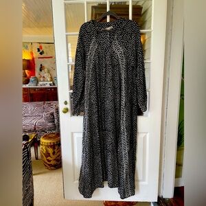 Natalie Martin silk maxi dress size large